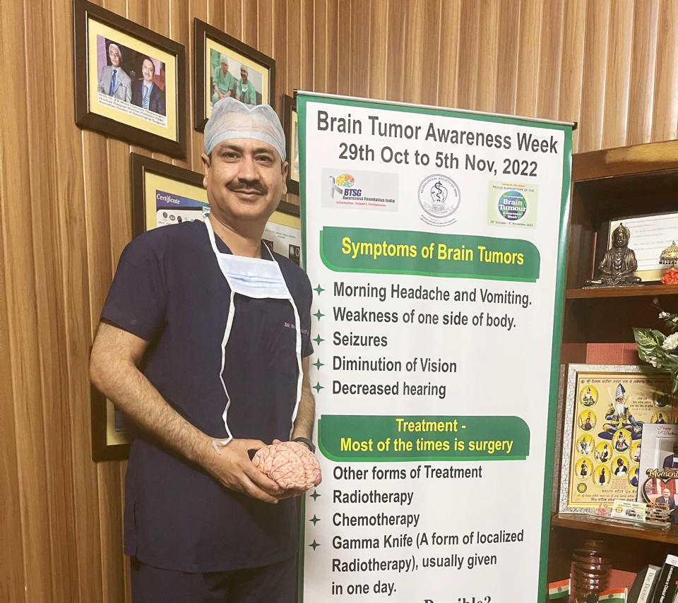 Brain tumor awareness by Dr Dushyant Thaman